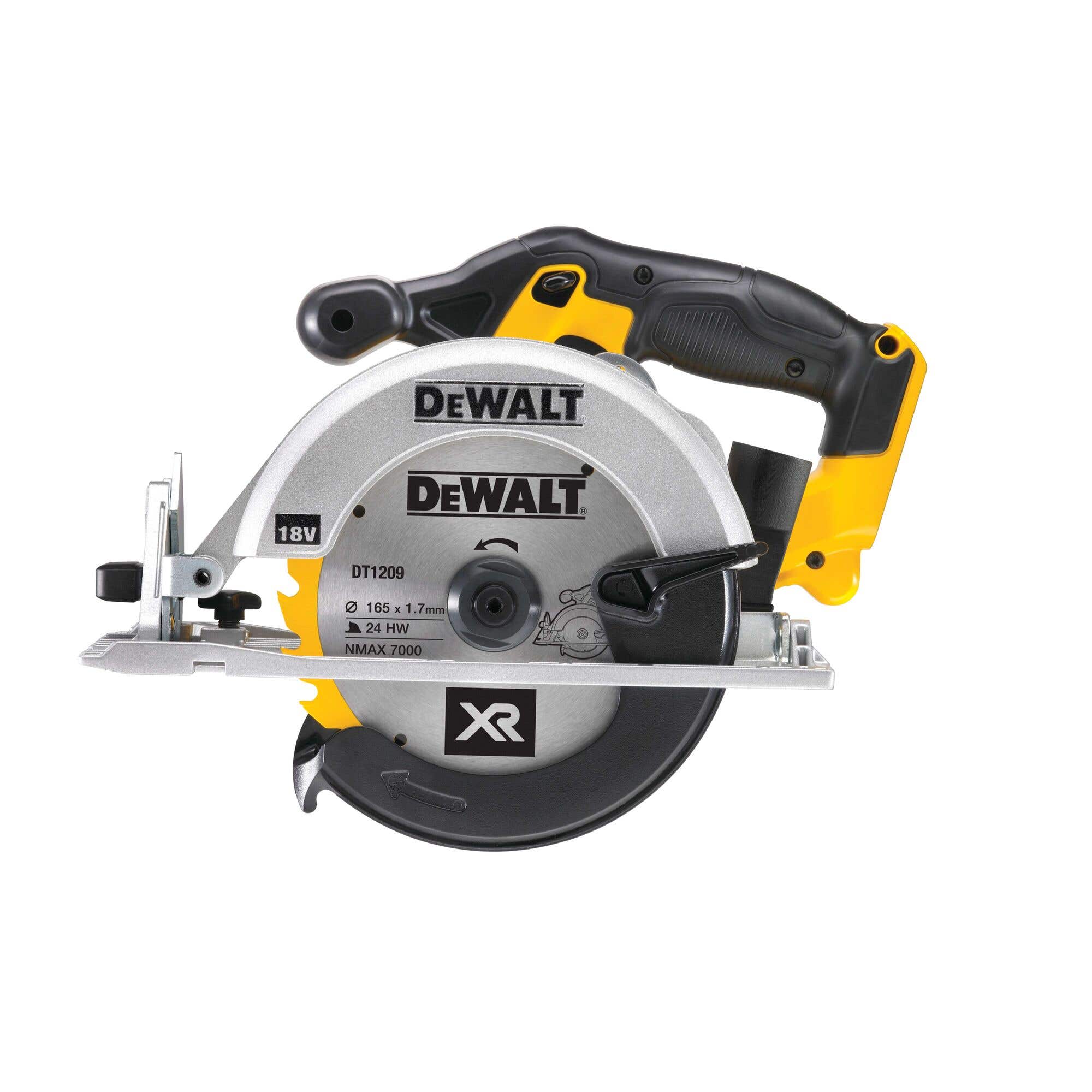 100449417.jpg Fierastrau circular, 18V, 5150 rpm, cu acumulator • DeWalt