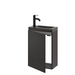 Baterie lavoar GoodHome Selenga - Negru Mat