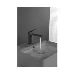 Baterie lavoar negru mat Jungborn Gamma