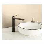 Baterie Lavoar Negru Mat Jungborn Gamma