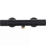 Baterie Baie Termostat Kuda Negru Mat