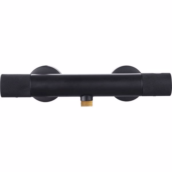 Baterie Baie Termostat Kuda Negru Mat