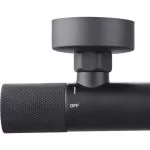 Baterie Baie Termostat Kuda Negru Mat