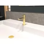 Baterie lavoar auriu mat Jungborn Lambda