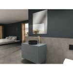 Baterie Lavoar Auriu Mat Jungborn Lambda - Pipă Înaltă