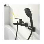 Baterie Cadă GROHE Start Negru Mat - Modernă și Elegantă