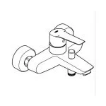 Baterie Cadă GROHE Start Negru Mat - Modernă și Elegantă