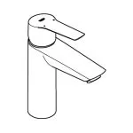 Baterie lavoar GROHE Start Negru Mat