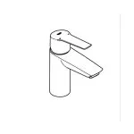 Baterie Lavoar GROHE Start Negru Mat