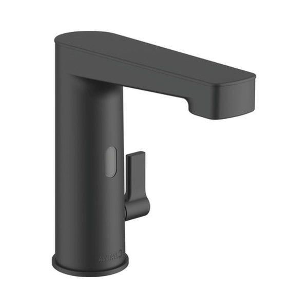 Baterie lavoar senzor AVITAL TAY negru mat
