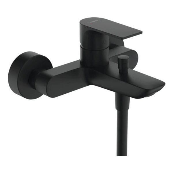 Baterie Cadă Hansgrohe Rebris E Negru Mat