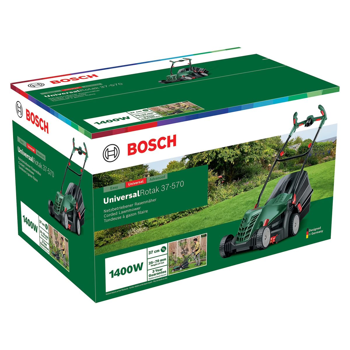 Masina de tuns iarba Bosch, 37cm, 1400W