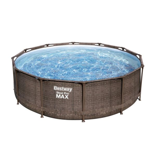 Piscină Bestway Ø366cm, 9.15m³ - Cadru Metalic