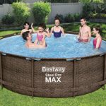 Piscină Bestway Ø366cm, 9.15m³ - Cadru Metalic - imagine 3