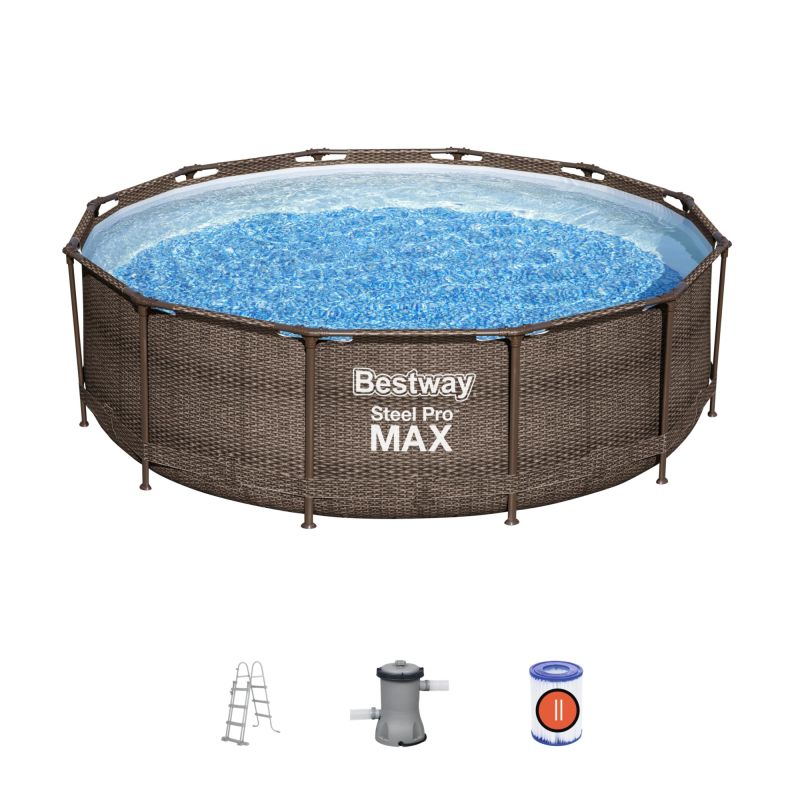 62693fd990a70_20220427040633.jpg Piscină Bestway Ø366cm, 9.15m³ - Cadru Metalic - imagine 7