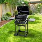 Grătar Gaz 2 Arzătoare, Oțel, 50x35cm