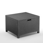 Set Gradina Venezia 4 Persoane - Plastic Gri