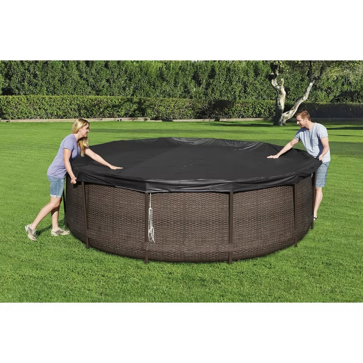 GOD12127052-4.jpeg Protecție Piscină Bestway Ø366cm - Iarnă