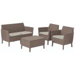 Set Gradina Salemo 4 Persoane - Bej