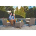 Set Gradina Salemo 4 Persoane - Bej