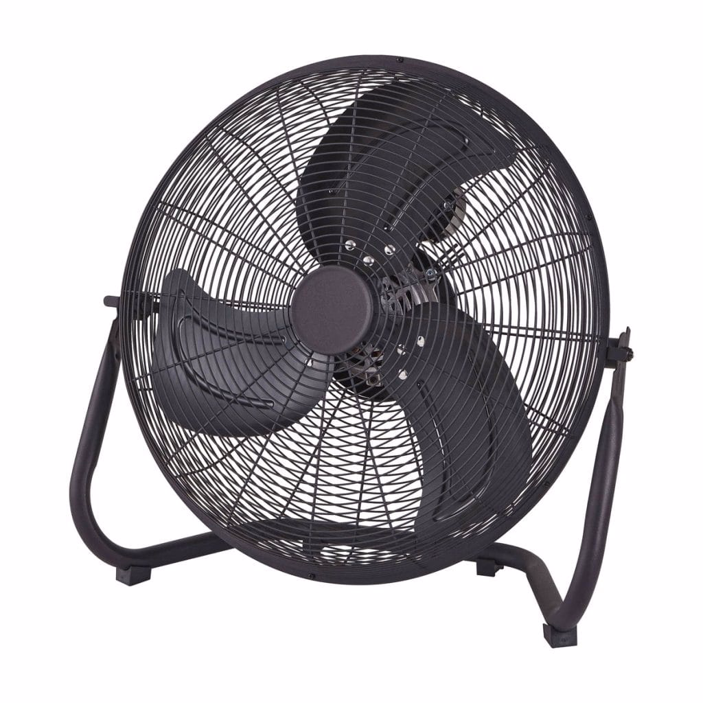 Ventilator Podea 45cm, Negru - Aer Proaspăt