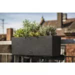 Jardinieră Lechuza Balconera - Negru