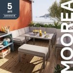 Set mese GoodHome Moorea - Masă și Scaune