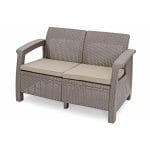 Set mobilier grădină Keter Corfu Fiesta Cappuccino
