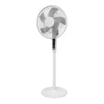 Ventilator de podea 40cm, alb, cu timer