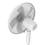 Ventilator de podea 40cm, alb, cu timer