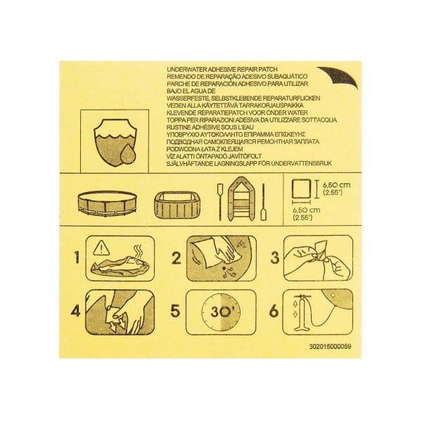 Bestway Set 10 Petice Adezive Reparatii Gonflabile