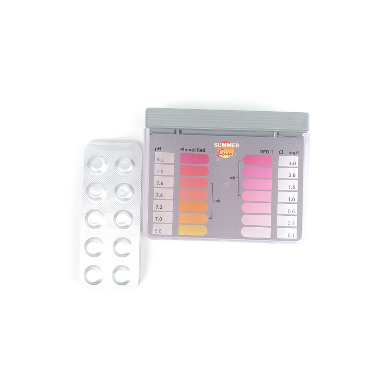 produs_GOD101554631_1.png Tester PH Clor 20 Tablete - Controlul Calității Apei