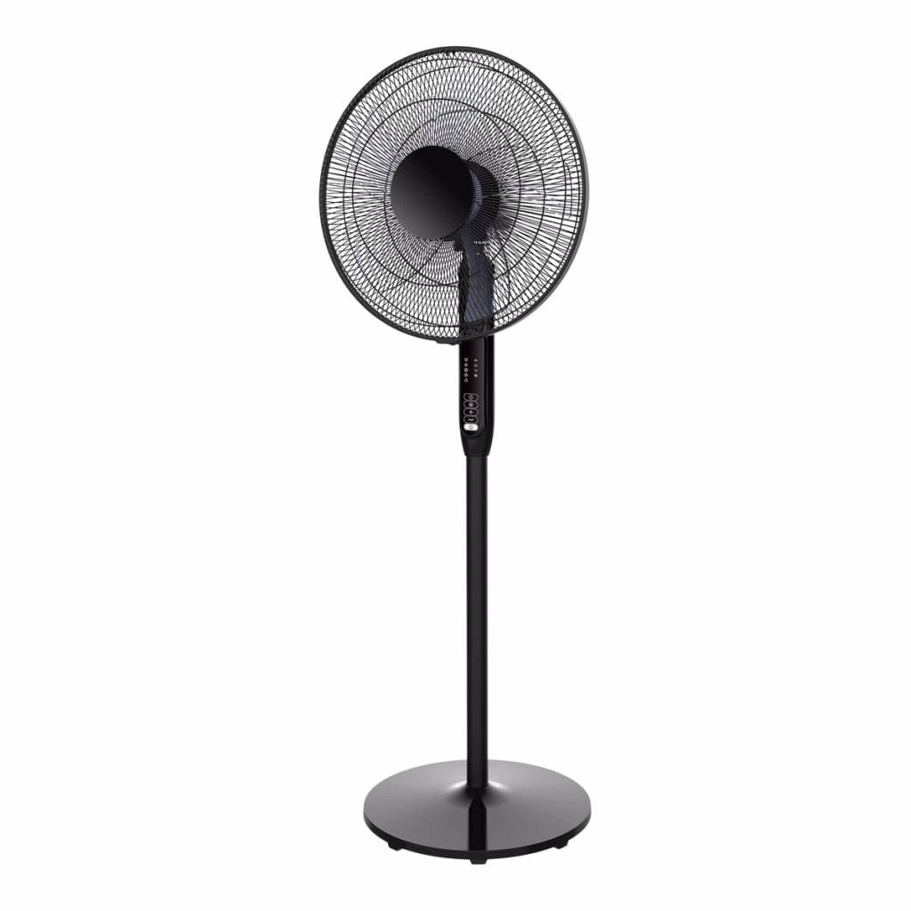 Ventilator de podea 40cm, Timer, Negru