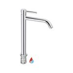 Baterie lavoar monocomandă înaltă crom