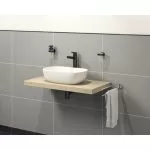 Baterie lavoar neagră AVITAL Lima - Montaj rapid