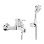 Baterie Cadă Roca Tossa - Monocomandă, Crom