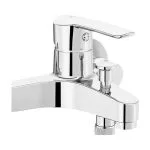 Baterie Cadă Roca Tossa - Monocomandă, Crom