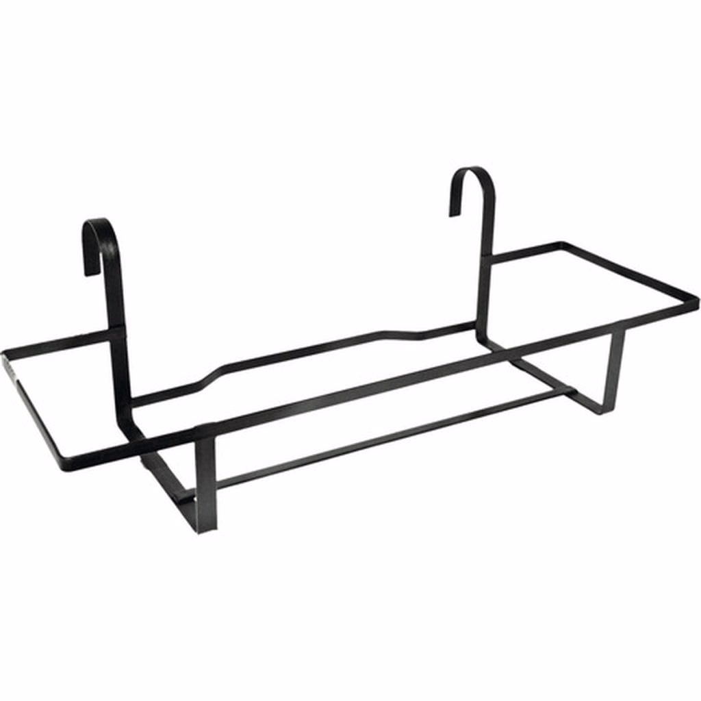 Suport Jardinieră Metalic, 60x18cm, Negru