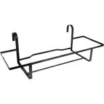 Suport Jardinieră Metalic, 60x18cm, Negru