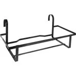 Suport Jardinieră Metalic, 50x18 cm, Negru