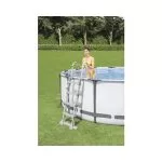 Scară Piscină 122cm, 2x3 Trepte - Inox