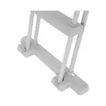 Scară Piscină 122cm, 2x3 Trepte - Inox