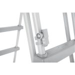 Scară Piscină 122cm, 2x3 Trepte - Inox