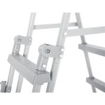 Scară Piscină 122cm, 2x3 Trepte - Inox