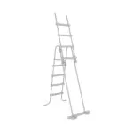 Scară Piscină 122cm, 2x3 Trepte - Inox