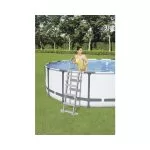 Scară Piscină 122cm, 2x3 Trepte - Inox
