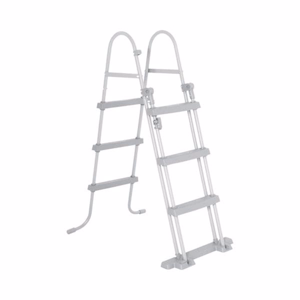 Scară Piscină 107cm, 2x3 Trepte - Inox