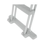 Scară Piscină 107cm, 2x3 Trepte - Inox