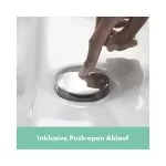 Baterie lavoar Hansgrohe Waterforms - Crom