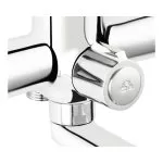 Baterie Cadă Monocomandă Ferro Geo Crom